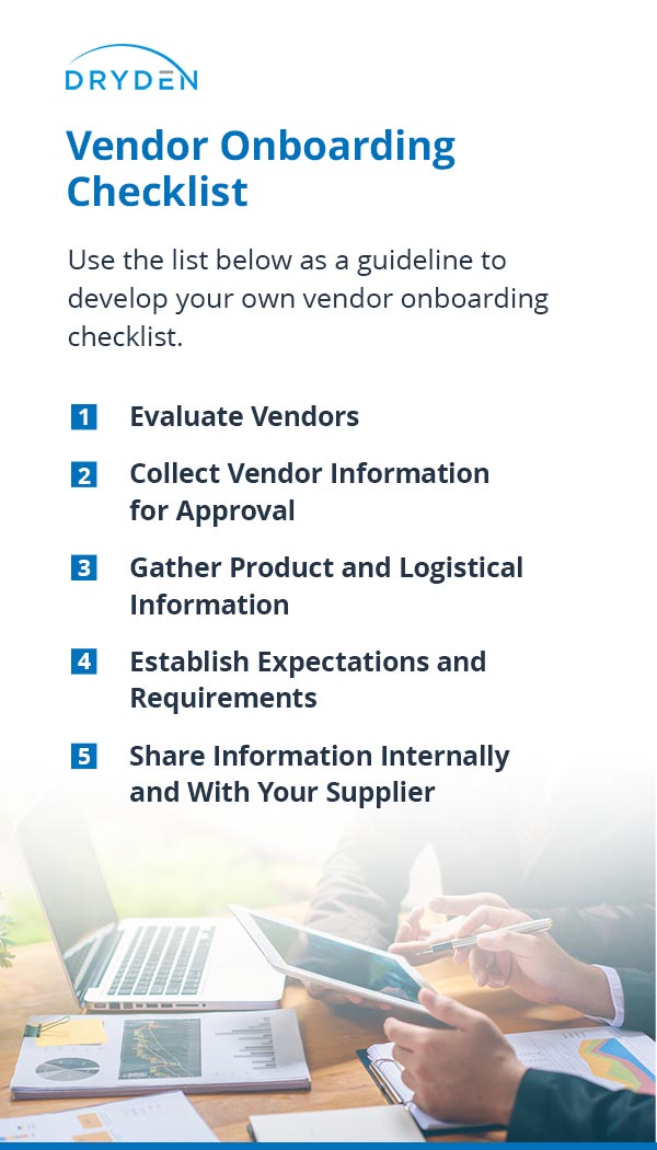 Vendor Onboarding Checklist