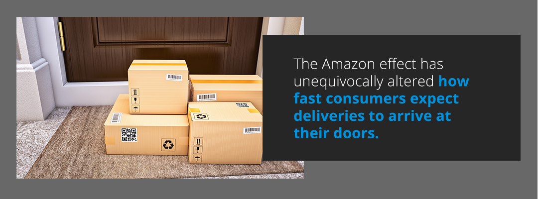 Amazon Altered Consumers Expectations On Deliveries