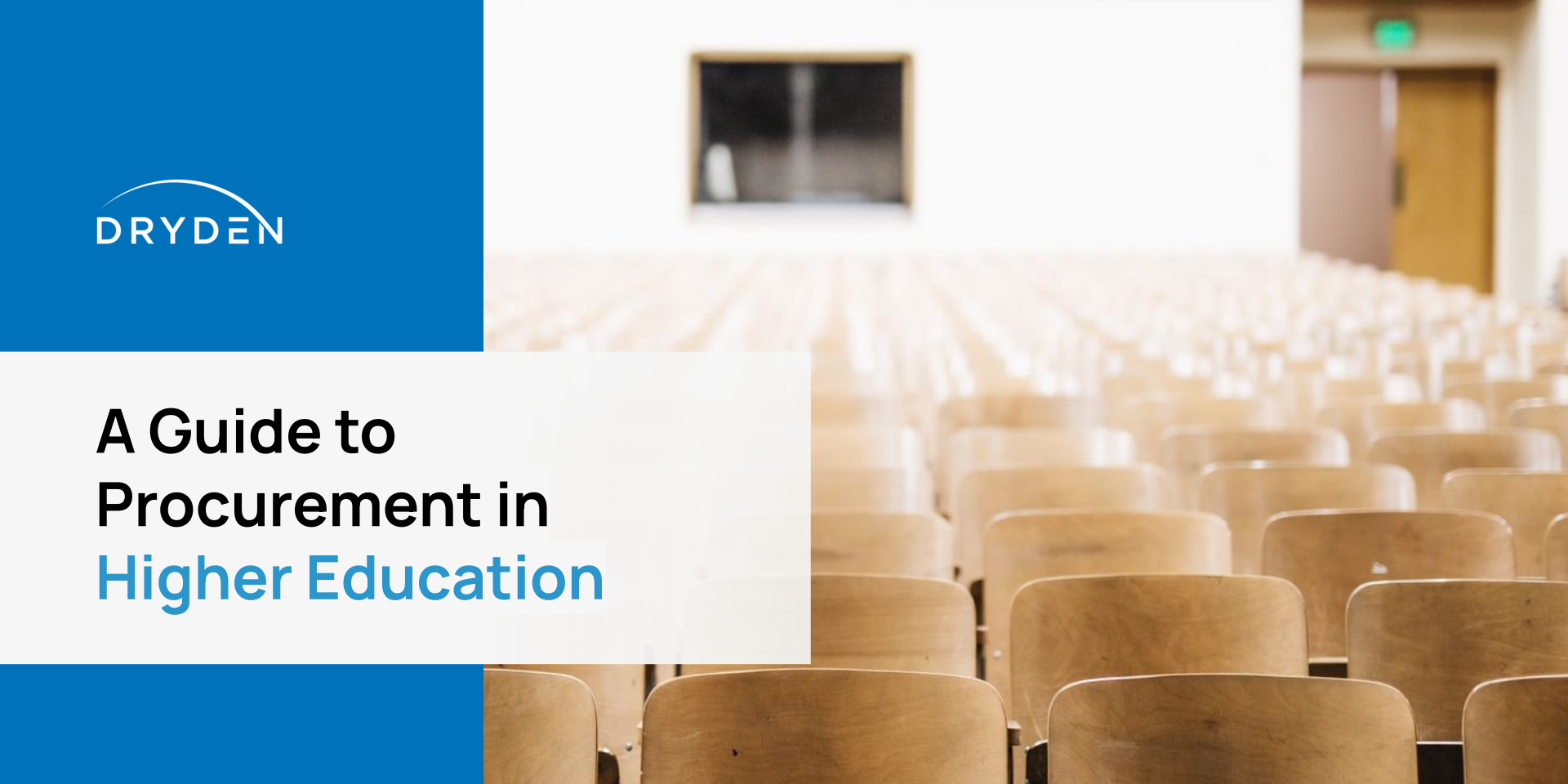 A Guide to Procurement in Higher Education