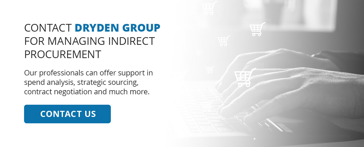 Contact Dryden Group for managing indirect procurement