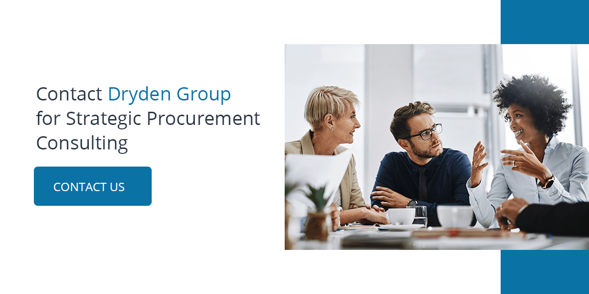 Contact Dryden Group For Strategic Procurement Consulting